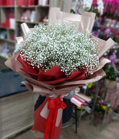 Букет цветов из: Гипсофила в Аргуне