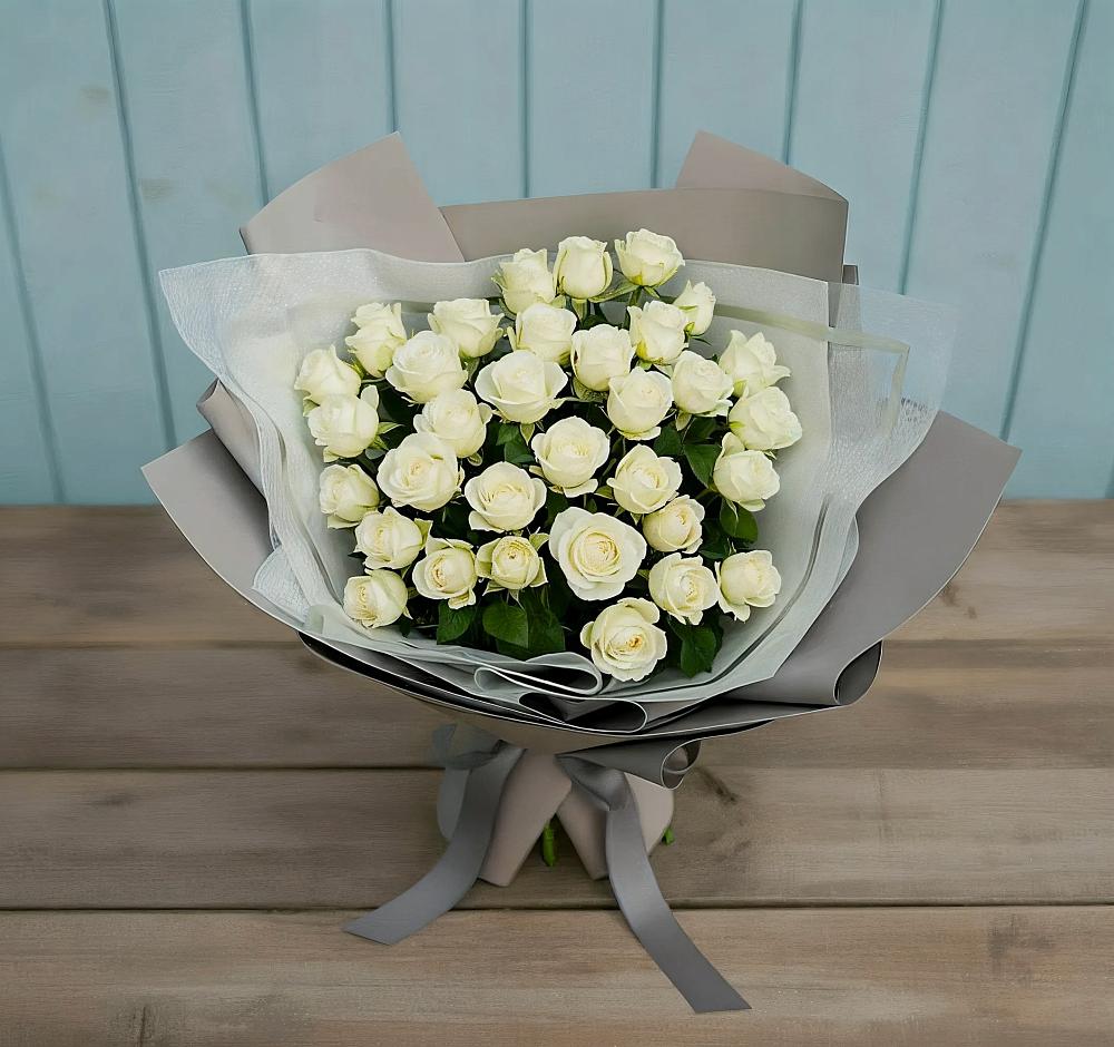 Букет Белоснежная нежность в Аргуне