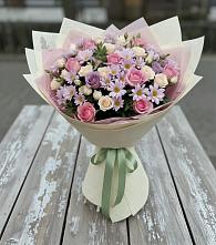 Букет цветов из:  Розы и Хризантемы в Аргуне