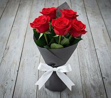 Букет 5 Красных роз Эдлесс Лав #REPLACE_PRED# Аргуне
