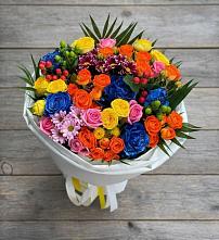 Букет цветов из:  Розы и Хризантемы в Аргуне